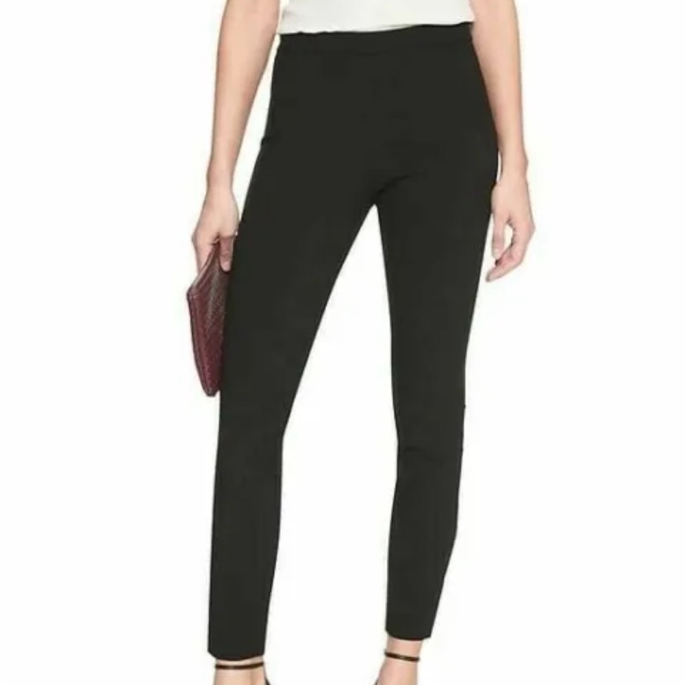 Banana Republic Factory Petite Black Devon Legging Pants